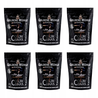 Instantná káva - 6x ZLATÁ MUHLE COLOMBINA 125g taška + ZADARMO!