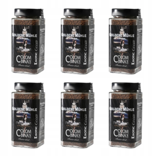 Instantná káva - 6x Goldene Muhle Colombina Coffee 150g + ZADARMO