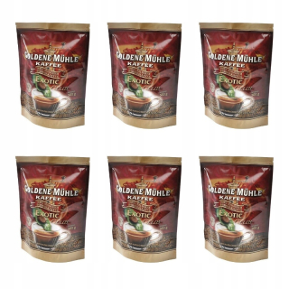 Instantná káva - 6x ZLATÝ MUHLE EXOTICKÝ KLUB 500g instantný + ZADARMO!