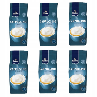 Cappuccino - Kapučíno - 6x Grubon Cappuccino Classic 500g + ZADARMO!