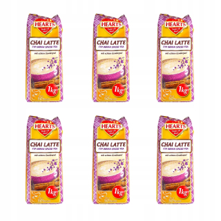 Cappuccino - Kapučíno - 6x srdce chai latte coffee cappuccino 1kg + zadarmo