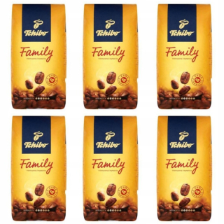 Káva mletá - 6x Mielona Tchibo Family 500g Káva