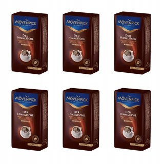 Káva mletá - 6x MOVENPICK DER HIMMLISCHE 500G MIELONA + ZADARMO!