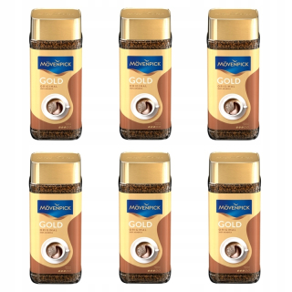 Instantná káva - 6x MOVENPICK GOLD ORIGINAL 100G + ZADARMO!