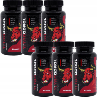 Testosterón - 6x Prírodný booster zvýšenie svalovej hmoty