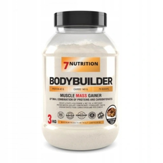 Gainer - 7 NUTRITION BODYBUILDER 3KG GAINER ZISKOVÁ HMOTNOSŤ PROTEÍN