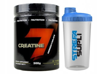 Kreatín - 7 NUTRITION CREATINE 500g MONOHYDRATE CREATINE SILA