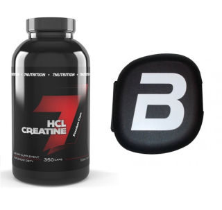 Kreatín - 7 NUTRITION CREATINE HCL 350 caps + KAPSIČKA ZADARMO!