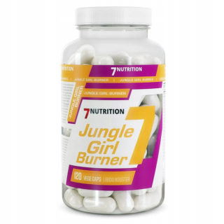 Spaľovač tuku - 7Nutrition Jungle Girl Burner 120 K Dámske horáky