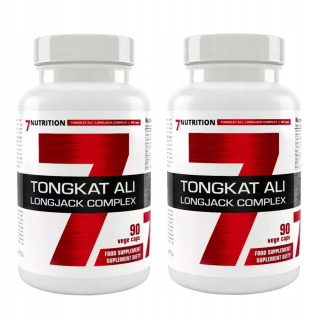 Testosterón - 7zničný tonkgat ali Longjack komplex 180 libido