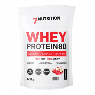 Proteín - 7Nukniteárivá srvátková proteín 80 500g srvátkového proteínu