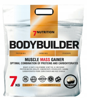 Gainer - 7Nuticiácia - BodyBuilder - 7 kg Cookie so smotanou