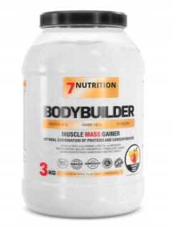 Gainer - 7Nutrition Bodybuilder - 3 kg jahody s banánom