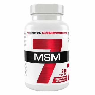 Ochrana kĺbov - 7ČÚTRUČNOSTI MSM 750 mg - 200 kapsúl.