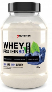 Proteín - 7Nutrition whey proteín 80 2000g