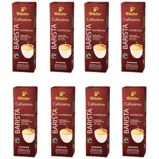Kávové kapsule - 8 x tchibo cafissimo espresso barista 80 kapsúl