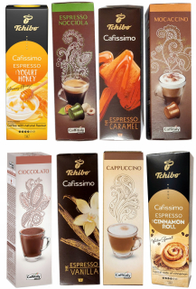 Kávové kapsule - 80 kapsúl pre SADU PRÍCHUTÍ Cafissimo - ŠANCA
