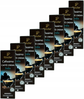 Kávové kapsule - 80 kapsúl Tchibo Cafissimo Caffe Crema India