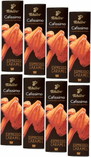 Kávové kapsule - 80 kapsúl Tchibo Cafissimo espresso karamel
