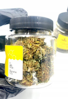 CBD - 8g vysuší kanabisom banán og kvety CBD 4EASE
