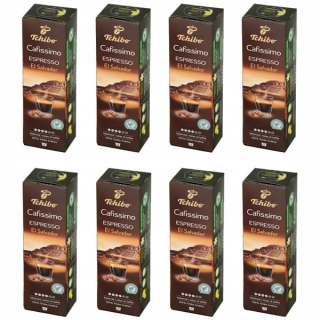 Kávové kapsule - 8xTchibo cafissimo espresso el Salvador 80 kapsuly