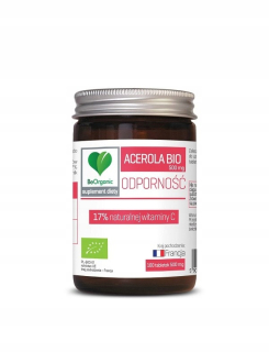 Tablety Acerola Bio 100 (500 mg) - BE Organické