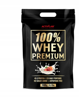 Proteín - ACTIVLAB 100% PREMIUM WHEY PROTEIN 2000G BROSEK.