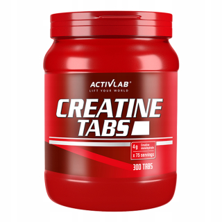 Kreatín - ActiveLab Kreatín karty 300 Tab Kreatín Monohydrát