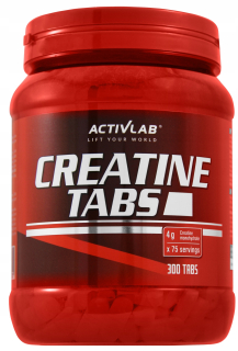Kreatín - ActiveLab Kreatín karty 300tab Kreatín Monohydrát