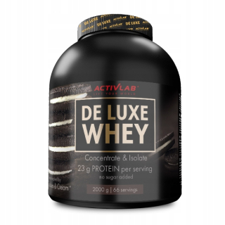 Proteín - ACTIVLAB DE LUXE WHEY 2kg WPC PROTEÍNOVÝ KONDICIONÉR WPI
