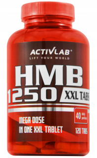 HMB - ACTIVLAB HMB 1250 XXL 120 SVÄTÁ SVALOVÁ HMOTA