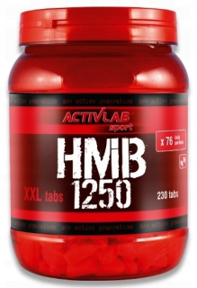 HMB - ActivLab HMB 1250 XXL 230T Socha Svalová hmotnosť