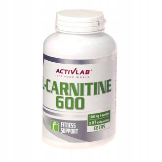 Spaľovač tuku - KARNITÍNOVÝ HORÁK ACTIVLAB L-CARNITINE 600 135 KAP