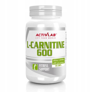 Spaľovač tuku - ActivLab L Carnitine 600 135K Silný karnitín