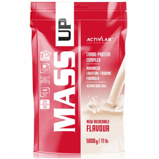Gainer - ActiveLab Mass UP 5000g sacharidy silové svaly