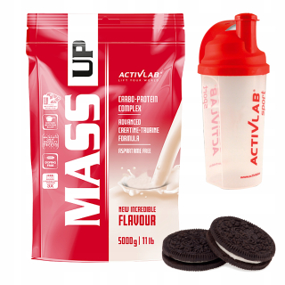Gainer - ACTIVLAB HMOTNOSŤ AŽ 5000g GAINER PROTEÍNOVÁ HMOTNOSŤ + ŠAŠOVAČ