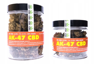 CBD - AK-47 CBD 6,76% sucho kanabisom Flowers kanabisom 10G Hit