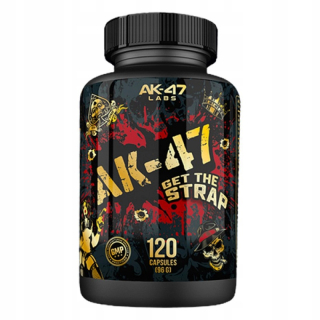 Testosterón - AK47 TestBooster Získajte popruh 120K Freak Maca ZMA