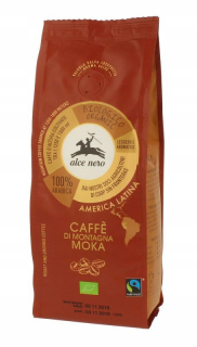 Káva mletá -  Káva ALCE NERO 100% Arabica Moka mletá FT BIO