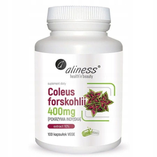 Spaľovač tuku - ALRESS FORSKOLINA COLEUS FORSKOHLII 400MG 100 KAP