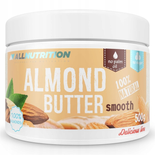 Allutrition mandľový krém 500g arašidové maslo