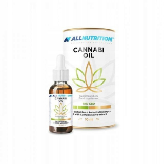 CBD - ALLNUTRITION CANNABI olej 10% CBD 10ml krevety olej