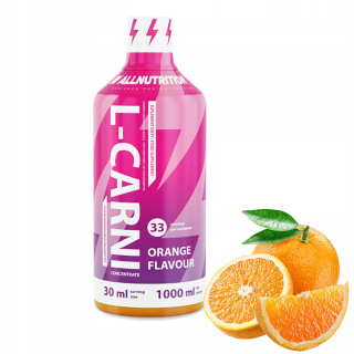 Spaľovač tuku - Allutrition L-Carni 1000 ml L-Karnitín