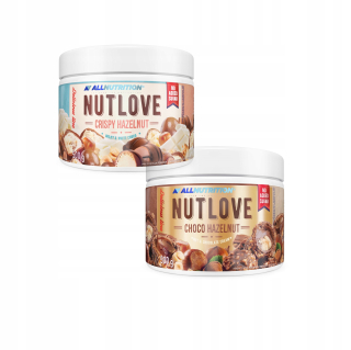 VÝŽIVA NUTLOVE CRUNCH 2x 500G CHUTNÉ KRÉMY