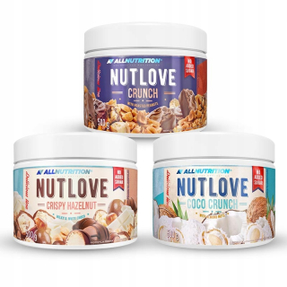 Allutrition Nutlove Crunch + Coco + Hazel 500g