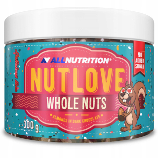 Allutrition Nutlove Nuts v čokoládových mandľoch