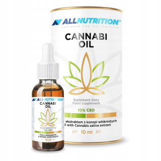 CBD - Allnutrition Konopný olej 10% CBD Cannabi Oil