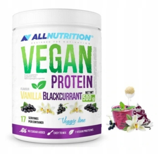 Proteín - Allutrition Vegan Protein 500 7 x rastlinný proteín