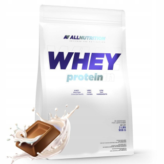 Proteín - Allutrition whey proteín 908g srvátkový wpc proteín