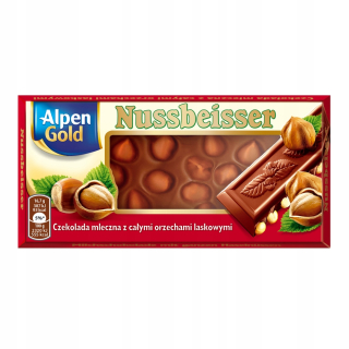 Alpen Gold NussBeisser mlieko s NUTS 100G -